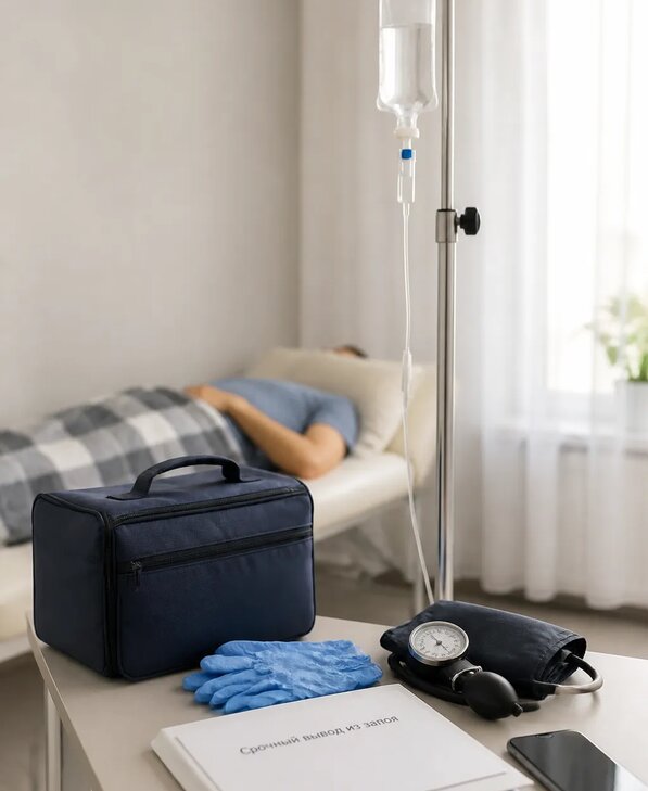 Срочный вывод из запоя на дому в Темрюке от 5661 р. | Медзона