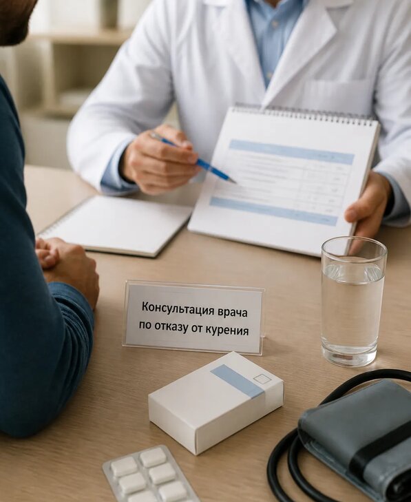 Консультация врача по отказу от курения для взрослых в Темрюке